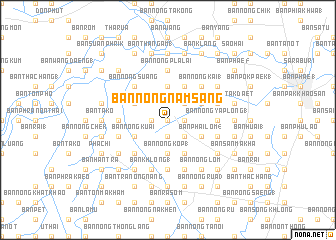 map of Ban Nong Nam Sang