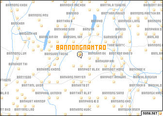 map of Ban Nong Nam Tao