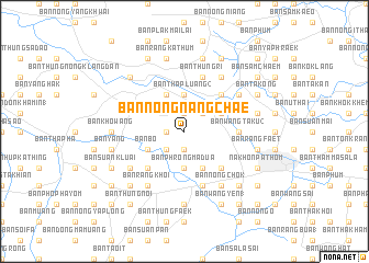 map of Ban Nong Nang Chae