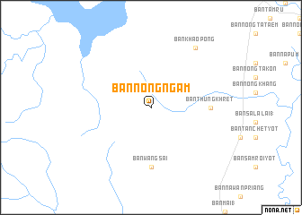 map of Ban Nong Ngam