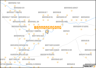 map of Ban Nong-Ngông