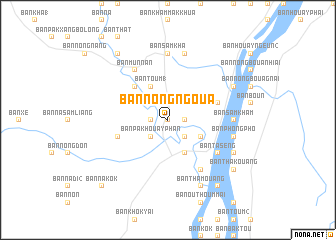 map of Ban Nongngoua