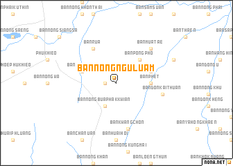 map of Ban Nong Ngu Luam