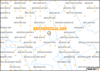 map of Ban Nong Ngu Luam