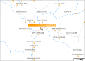 map of Ban Nong Nok Khao