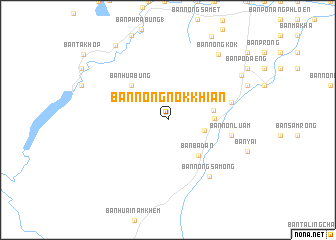 map of Ban Nong Nok Khian