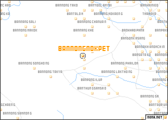 map of Ban Nong Nok Pet