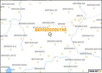 map of Ban Nong Nok Tha