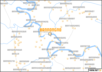 map of Ban Nongnô