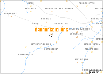 map of Ban Nong Oi Chang