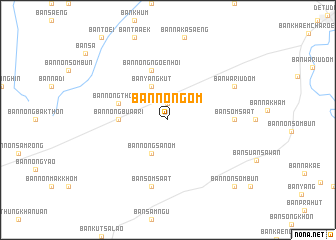 map of Ban Nong Om