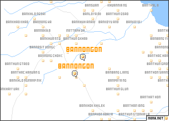 map of Ban Nong On