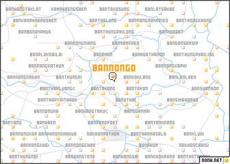map of Ban Nong O