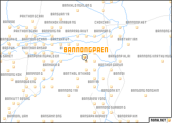 map of Ban Nong Paen