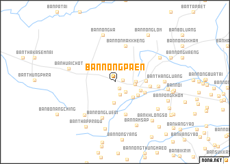 map of Ban Nong Paen