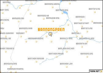 map of Ban Nong Paen