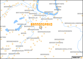 map of Ban Nong Pa Ko