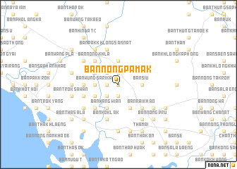 map of Ban Nong Pa Mak