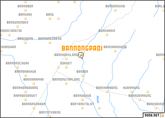 map of Ban Nong Pa Oi