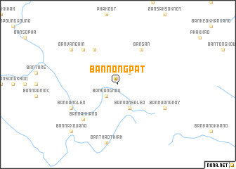 map of Ban Nongpat