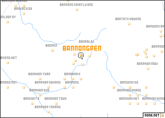 map of Ban Nongpèn