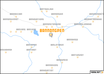 map of Ban Nongpèn