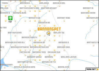 map of Ban Nong Pet
