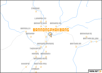 map of Ban Nong Phak Bang