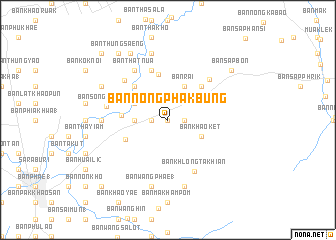 map of Ban Nong Phak Bung