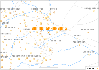 map of Ban Nong Phak Bung