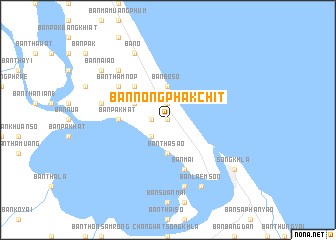 map of Ban Nong Phak Chit