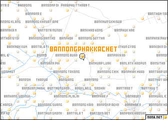 map of Ban Nong Phak Kachet