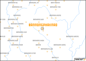 map of Ban Nong Phak Nao