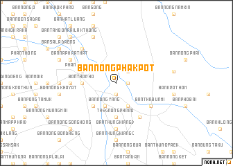 map of Ban Nong Phak Pot