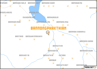 map of Ban Nong Phak Thiam