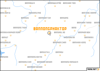 map of Ban Nong Phak Top