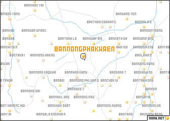 map of Ban Nong Phak Waen