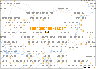 map of Ban Nong Phak 1 Loet