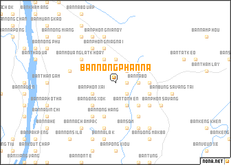 map of Ban Nongphanna