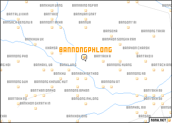 map of Ban Nong Phlong