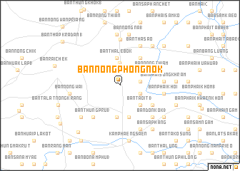 map of Ban Nong Phong Nok