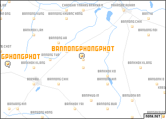 map of Ban Nong Phong Phot