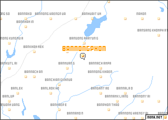 map of Ban Nong Phon