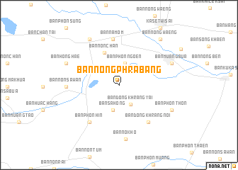 map of Ban Nong Phra Bang