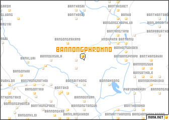 map of Ban Nong Phrom No