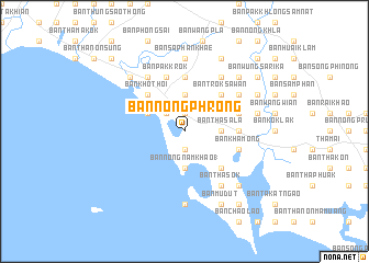 map of Ban Nong Phrong