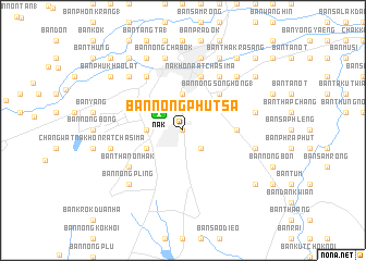 map of Ban Nong Phutsa