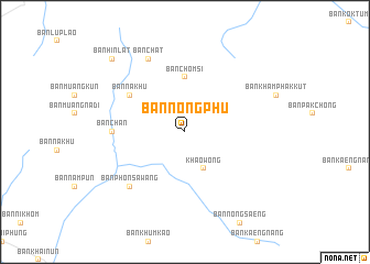 map of Ban Nong Phu
