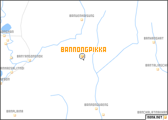 map of Ban Nong Pik Ka