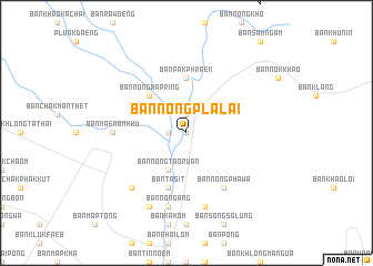 map of Ban Nong Pla Lai